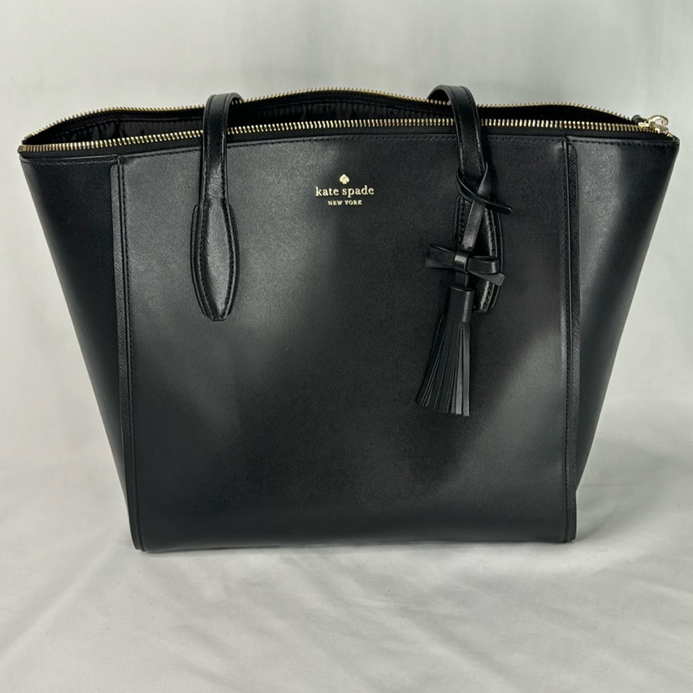 Kate Spade Black Shoulder Tote